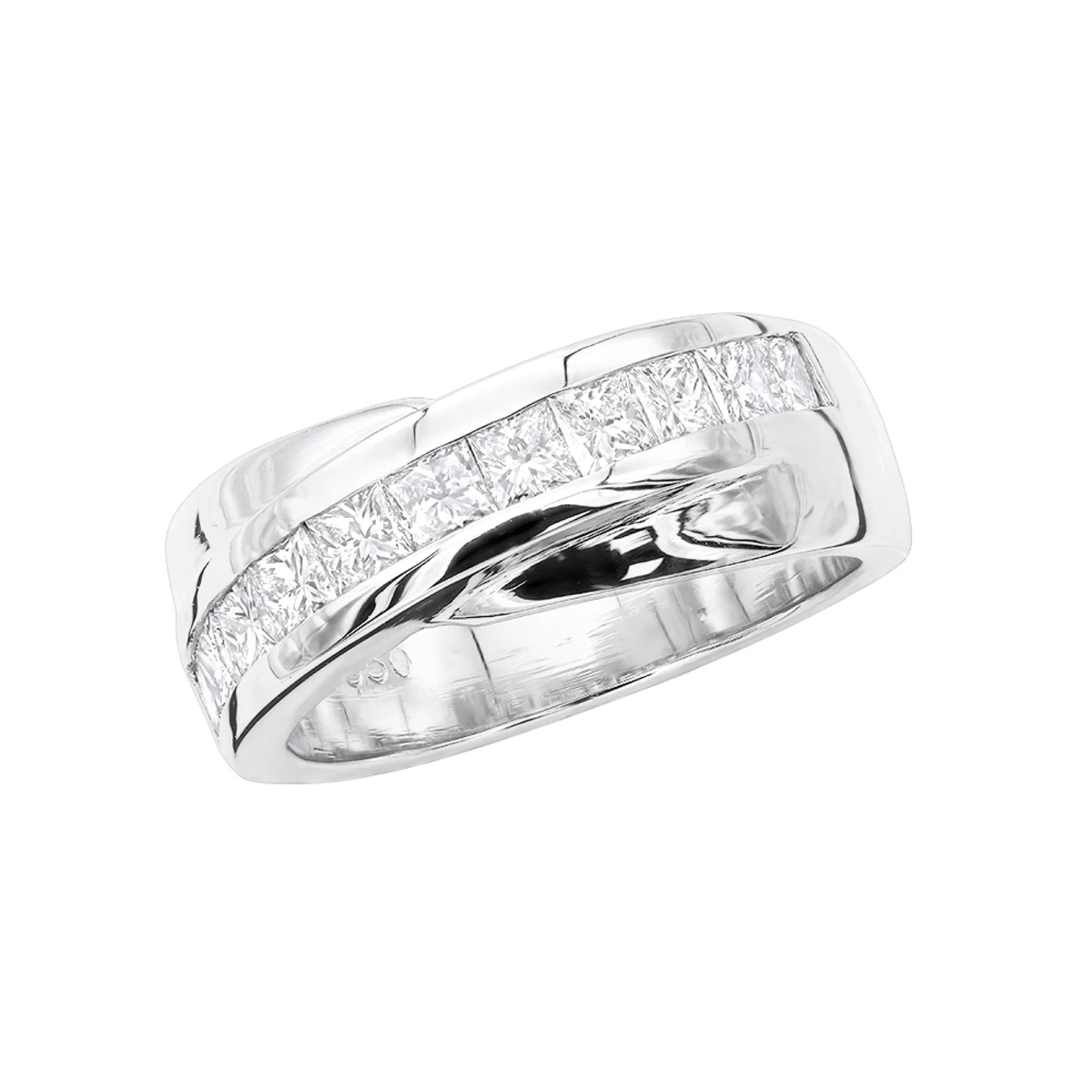 Platinum Women's Diamond Wedding Band 1ct 3 Platinum Women's Diamond Wedding Band 1ct