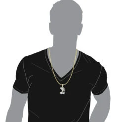 10K Yellow Gold Diamond Mickey Mouse Pendant Cartoon Character 3.25ct -H'Hen Sale Store real 10k gold diamond mickey mouse pendant cartoon character 325ct bodye