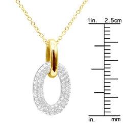 14K White Gold Pave Diamond Oval Pendant Necklace For Women 0.5 Carat 17 14K White Gold Pave Diamond Oval Pendant Necklace For Women 0.5 Carat -H'Hen Sale Store real 14k gold pave diamond oval pendant necklace for women 05 carat 803212 rulerye