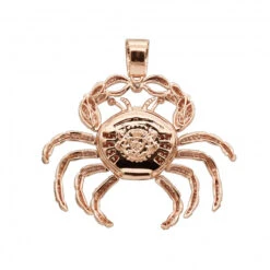 14K White Gold VS Diamond Cancer Pendant For Men By Joe Rodeo 10.46ct -H'Hen Sale Store real 14k gold vs diamond cancer pendant for men by joe rodeo 1046ct backro