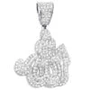 Real Diamond Iced Out Allah Pendant 10K White Gold Arabic Jewelry -H'Hen Sale Store real diamond iced out allah pendant solid 10k gold arabic jewelry 407163 white 1678058305