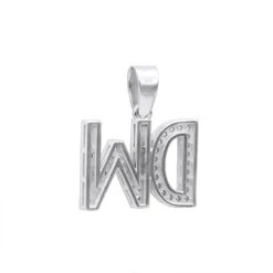 Real Diamond Initial Letters Pendant 14K Yellow Gold 0.6ct -H'Hen Sale Store real diamond initial letters pendant solid 14k gold 06ct 018132 backwh