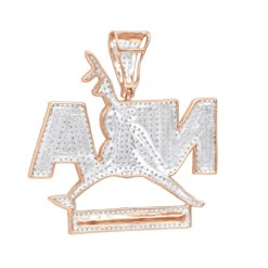 Real Hip Hop 10K Yellow Gold Diamond NBA Pendant For Men 1.5Ct -H'Hen Sale Store real hip hop jewelry 10k gold diamond nba pendant for men 15ct backro