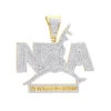 Real Hip Hop 10K Yellow Gold Diamond NBA Pendant For Men 1.5Ct -H'Hen Sale Store real hip hop jewelry 10k gold diamond nba pendant for men 15ct mainye