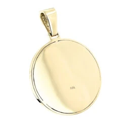 Rolex Style Diamond Pendant 3ct 10K Yellow Gold Crown Medallion 11 Rolex Style Diamond Pendant 3ct 10K Yellow Gold Crown Medallion -H'Hen Sale Store rolex style diamond pendant 3ct yellow white gold crown medallion backye