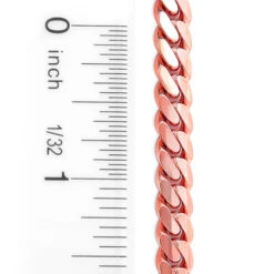 14K Rose Gold Miami Cuban Link Curb Chain 5.6mm 22-40in -H'Hen Sale Store rose gold miami cuban link curb chain 56mm 14k 22 40in 3