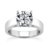 Round VS Diamond Platinum Engagement Ring 1ct 3.7mm -H'Hen Sale Store round diamond platinum engagement ring 1ct p 34038 white 20220420 20220426