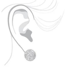 Round Princess Cut Diamond Stud Earrings 2.82ct 14K White Gold -H'Hen Sale Store round princess cut diamond stud earrings 282ct 14k p 46005 bodwh