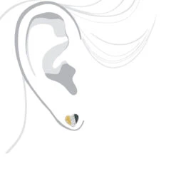 Silver White Blue Yellow Diamond Heart Earrings .35ct -H'Hen Sale Store silver white blue yellow diamond heart earrings 35ct p 38814 bod