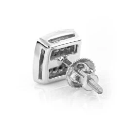 Single Mens Diamond Earring 14K White Gold Blue Yellow Diamond Stud Earring 0.1ct 10 Single Mens Diamond Earring 14K White Gold Blue Yellow Diamond Stud Earring 0.1ct -H'Hen Sale Store single mens diamond earring 14k gold blue yellow diamond stud earring 0 1ct back white 1