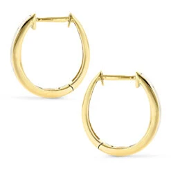 Small 14K Yellow Gold Princess Cut Diamond Hoop Earrings 0.6ct Luxurman Huggies 11 Small 14K Yellow Gold Princess Cut Diamond Hoop Earrings 0.6ct Luxurman Huggies -H'Hen Sale Store small 14k gold princess cut diamond hoop earrings 06ct luxurman huggies backye