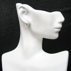 Small Diamond Hoops 14K White Gold Diamond Hoop Earrings 0.55ct -H'Hen Sale Store small diamond hoops 14k diamond hoop earrings 055ct p 8bod