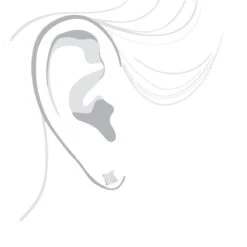 Small Real Diamond Kite Earrings For Men And Women 0.07ct 10K White Gold Studs 13 Small Real Diamond Kite Earrings For Men And Women 0.07ct 10K White Gold Studs -H'Hen Sale Store small diamond kite earrings 007ct 10k bodwh