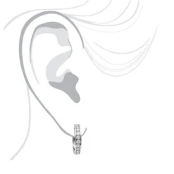 Small Hoops: 14K White Gold Diamond Hoop Earrings 1/2in 0.91ct 10 Small Hoops: 14K White Gold Diamond Hoop Earrings 1/2in 0.91ct -H'Hen Sale Store small hoops 14k diamond hoop earrings 091ct p 40621 bodwh