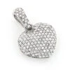 Small Pave Diamond Heart Pendant 14K White Gold 0.50ct 1 Small Pave Diamond Heart Pendant 14K White Gold 0.50ct -H'Hen Sale Store small pave diamond heart pendant 14k gold 050ct p 22304 wh