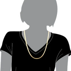 Solid 10K Yellow Gold Herringbone Chain Necklace 4.5mm 16 Inches 10 Solid 10K Yellow Gold Herringbone Chain Necklace 4.5mm 16 Inches -H'Hen Sale Store solid 10k yellow gold herringbone chain necklace 45mm 16 inches bod