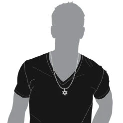 14K White Gold Diamond Star Of David Pendant 0.27ct -H'Hen Sale Store solid 14k gold diamond star of david pendant 027ct bodwh