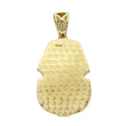 14K Yellow Gold Egyptian Pharaoh Head Enamel Diamond Pendant For Men 2.38ct 11 14K Yellow Gold Egyptian Pharaoh Head Enamel Diamond Pendant For Men 2.38ct -H'Hen Sale Store solid 14k gold egyptian pharaoh head enamel diamond pendant for men 238ct backye