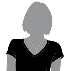 14K Yellow Gold Mini Diamond Egyptian Ankh Cross Pendant For Women 0.2ct -H'Hen Sale Store solid 14k gold mini diamond egyptian ankh cross pendant for women 02ct bodye