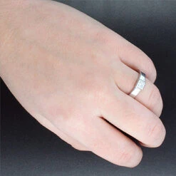 Solitaire Princess Cut Diamond Engagement Ring 0.30ct -H'Hen Sale Store solitaire princess cut diamond engagement ring 030ct p 48265bod