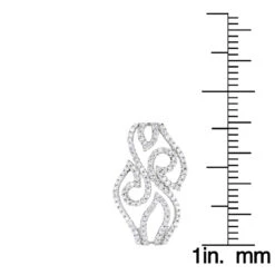 Sterling Silver Diamond Heart Pendant 0.11ct 9 Sterling Silver Diamond Heart Pendant 0.11ct -H'Hen Sale Store sterling silver diamond heart pendant 011ct p 42671 ruler