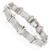 Sterling Silver Men's Diamond Bracelet 0.59ct