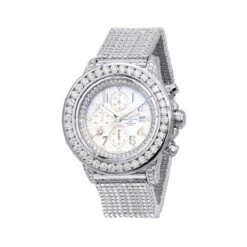 Super Avenger Breitling Diamond Watch For Men 35 Carats