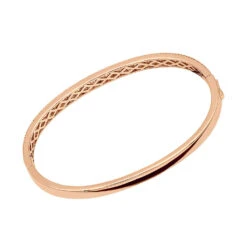 14K White Gold Thin Diamond Bangle Bracelet For Women 2.5 Carat -H'Hen Sale Store thin diamond bangle bracelet for women 14k white rose yellow gold 25 carat 803206 backro