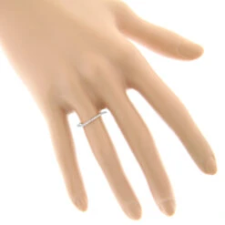 Ultra Thin Stackable Diamond Ring 0.15ct 14K Rose Gold Curved Design -H'Hen Sale Store thin stackable diamond ring 018ct 14k gold p 50046 bodwh