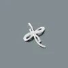 Tiny Diamond Cross Pendant 10K White Gold 0.12ct -H'Hen Sale Store tiny diamond cross pendant in 10k gold 012ct 1