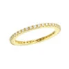 Thin Diamond Eternity Band 0.5ct 14K Yellow Gold Ladies Stackable Ring -H'Hen Sale Store ultra thin diamond eternity ring band 018ct 14k white yellow rose gold ye