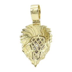 Unique 10K Yellow Gold Lion Head Diamond Pendant For Men 0.9ct By Luxurman 11 Unique 10K Yellow Gold Lion Head Diamond Pendant For Men 0.9ct By Luxurman -H'Hen Sale Store unique 10k gold lion head diamond pendant for men 09ct by luxurman backye