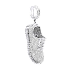 Unique 10K Yellow Gold Sneaker Shoe Diamond Pendant For Men 1.13ct By Luxurman -H'Hen Sale Store unique 10k gold sneaker shoe diamond pendant for men 113ct by luxurman wh