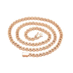 Unique 14K Yellow Gold Chain Blue And Yellow Diamond Necklace For Men 5Ct 17 Unique 14K Yellow Gold Chain Blue And Yellow Diamond Necklace For Men 5Ct -H'Hen Sale Store unique 14k gold chain blue and yellow diamond necklace for men 5ct 000861 backro