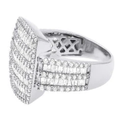 Unique 4 Carat Mens Diamond Ring 14K Yellow Gold Statement & Pinky Rings Collection -H'Hen Sale Store unique 4 carat mens diamond ring 14k gold statement pinky rings collection 803253 backwh