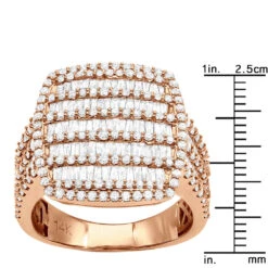 Unique 4 Carat Mens Diamond Ring 14K Yellow Gold Statement & Pinky Rings Collection -H'Hen Sale Store unique 4 carat mens diamond ring 14k gold statement pinky rings collection 803253 rulerro