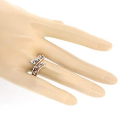 Unique Designer Diamond Ring 0.59ct 14K Rose Gold -H'Hen Sale Store unique designer diamond ring 059ct 14kgold 3