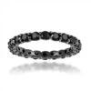 Unique Eternity Bands: 14K Black Plated Gold 2ct TDW Black Diamond Eternity Ring