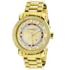 Unique Large Men's Diamond Watch 18k Yellow Gold Plated By Luxurman 0.12ct 2 Unique Large Men's Diamond Watch 18k Yellow Gold Plated By Luxurman 0.12ct -H'Hen Sale Store unique large mens diamond watch 18k yellow gold plated by luxurman 012ct main