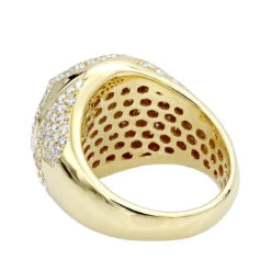 Unique Statement Luxurman 14K Yellow Gold Men's Diamond Ring 3.5 Carat 11 Unique Statement Luxurman 14K Yellow Gold Men's Diamond Ring 3.5 Carat -H'Hen Sale Store unique statement jewelry luxurman 14k gold men s diamond ring 3 5 carat backye