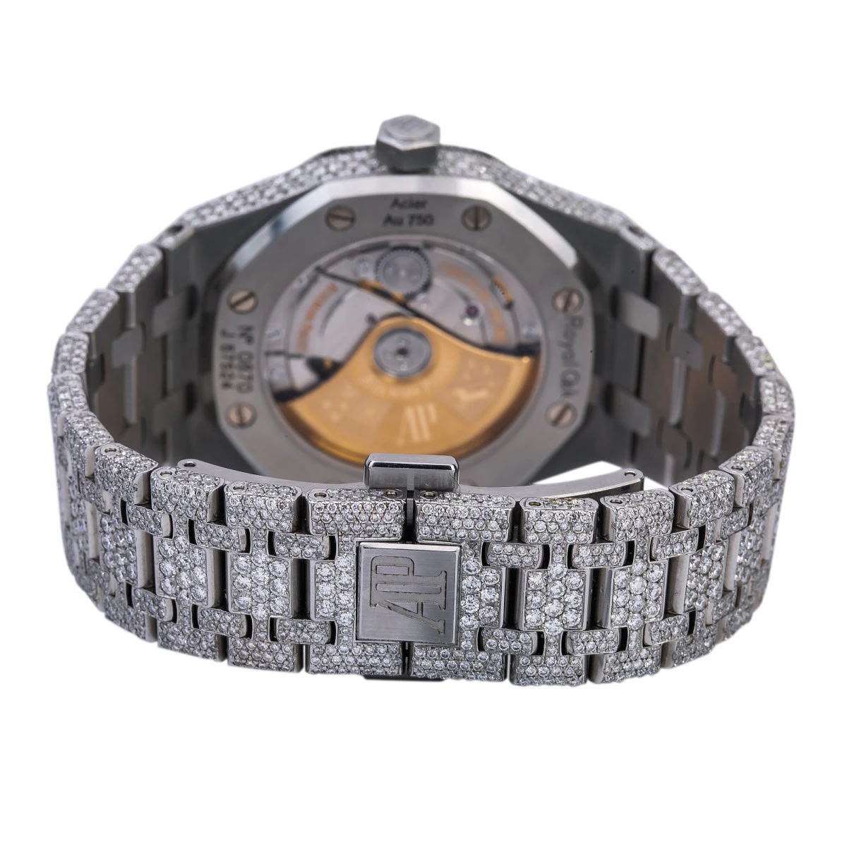 Unisex Diamond Watch Audemars Piguet Royal Oak Selfwinding Silver Tone Dial 7 Unisex Diamond Watch Audemars Piguet Royal Oak Selfwinding Silver Tone Dial - Image 5