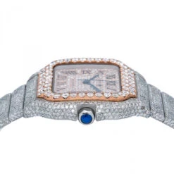 Unisex Diamond Watch Cartier Santos De Cartier 35mm Rose Dial -H'Hen Sale Store unisex diamond watch cartier santos de cartier 35 mm rose dial w01233 0E8A5853 084aacad b85f 48bf a628 9eaed2e4277d 2048x2048