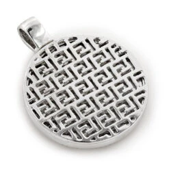 Versace Style Medusa Head Diamond Pendant Medallion 0.52ct 10K White Gold -H'Hen Sale Store versace style medusa head diamond pendant medallion 052ct 10k gold 2