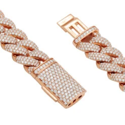 Heavy 14K Yellow Gold VS Diamond Cuban Link Chain Necklace For Men 43ct 16mm Wide 17 Heavy 14K Yellow Gold VS Diamond Cuban Link Chain Necklace For Men 43ct 16mm Wide -H'Hen Sale Store vs diamond cuban link chain necklace for men in 14k gold 43 carats 803196 backro