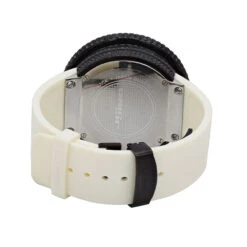 JoJino Black Simulated Diamond Watch For Men Large Digital Watch Rubber Band -H'Hen Sale Store watches jojino black simulated diamond watch for men large digital watch rubber band 968803 back