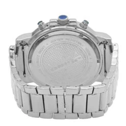 JoJino Chronograph Large Men's Diamond Watch 0.25ct Iced Out Black Dial 7 JoJino Chronograph Large Men's Diamond Watch 0.25ct Iced Out Black Dial -H'Hen Sale Store watches jojino chronograph large mens diamond watch 025ct iced out black dial 968757 back