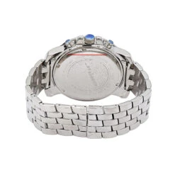 JoJino Chronograph Large Men's Diamond Watch 0.25ct Roman Numerals White Dial -H'Hen Sale Store watches jojino chronograph large mens diamond watch 025ct roman numerals white dial 968799 back