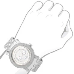 JoJino Men's Diamond Watch Iced Out White Dial W Subdials & Floating Stones 8 JoJino Men's Diamond Watch Iced Out White Dial W Subdials & Floating Stones -H'Hen Sale Store watches jojino mens diamond watch iced out white dial w subdials floating stones 968763 bod