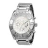 Oversized Jojino Men's Diamond Watch 0.25ct Iced Out White Dial With Subdials
