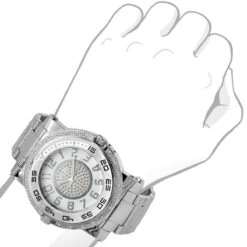 Unique Jojino Diamond Watch For Men W Chronograph Iced Out White Dial Subdials -H'Hen Sale Store watches unique jojino diamond watch for men w chronograph iced out white dial subdials 968760 bod